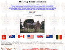 Tablet Screenshot of dodgefamily.org